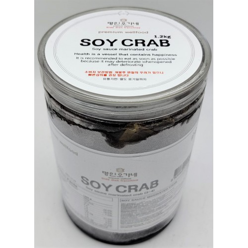 A369 韓國醬油蟹1.2kg