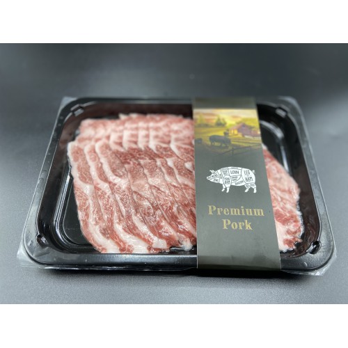 P105 西班牙黑毛豬梅肉(火鍋片)200g