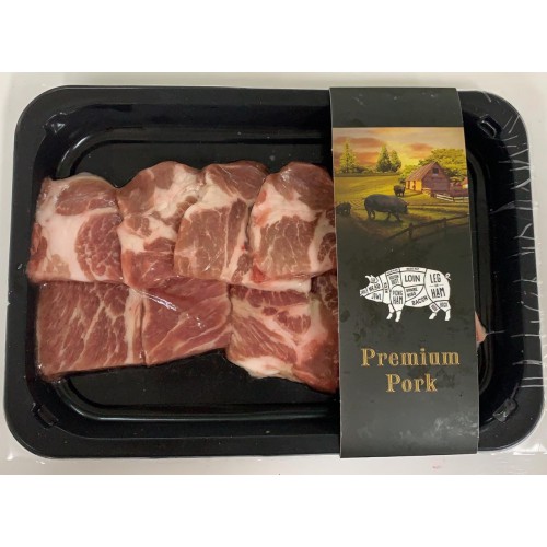 P117 西班牙黑毛豬梅肉(燒肉片)200g