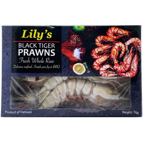 S149 越南(15頭)有頭虎蝦1kg
