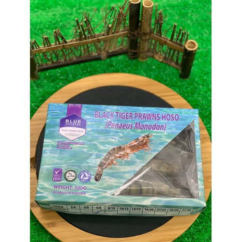 S209 越南有頭黑虎蝦(6-8頭)500g 