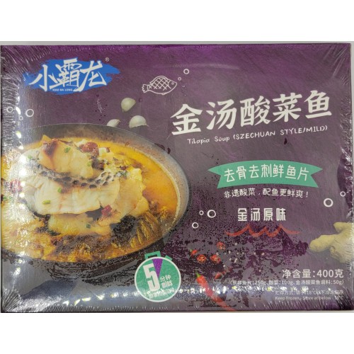 Y106 龍霸金湯酸菜魚400g