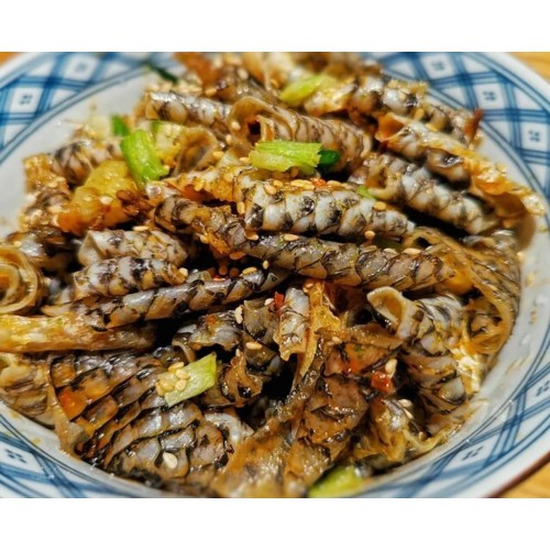A350 涼拌麻辣爽魚皮 200g